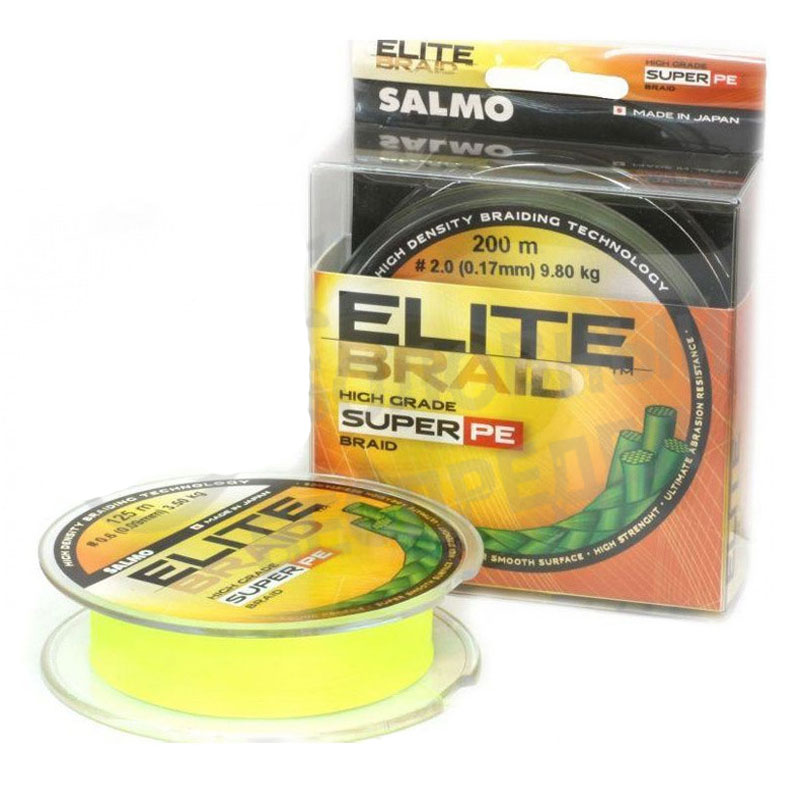 Шнур Salmo Elite Braid Yellow