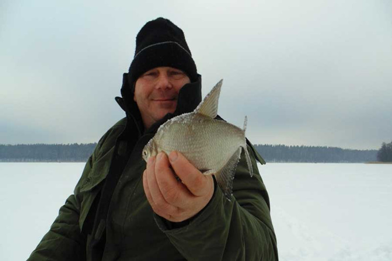 Ловля леща на Яузском водохранилище